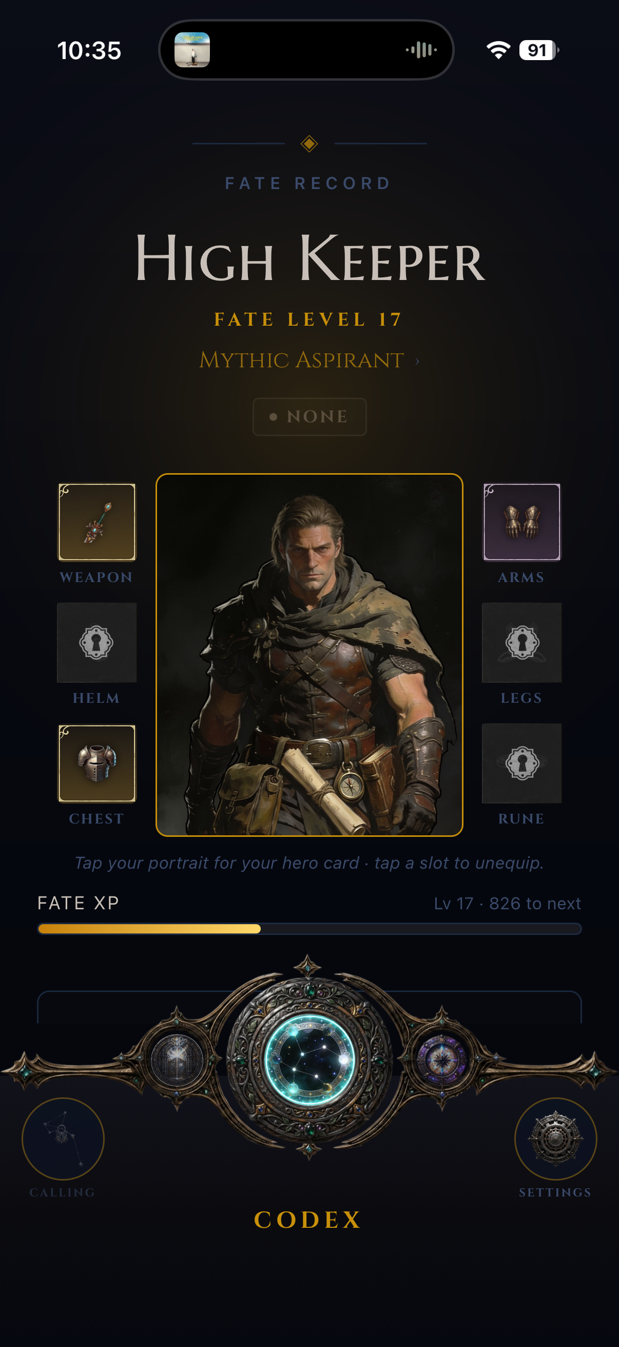 Fate Record — Hero Identity