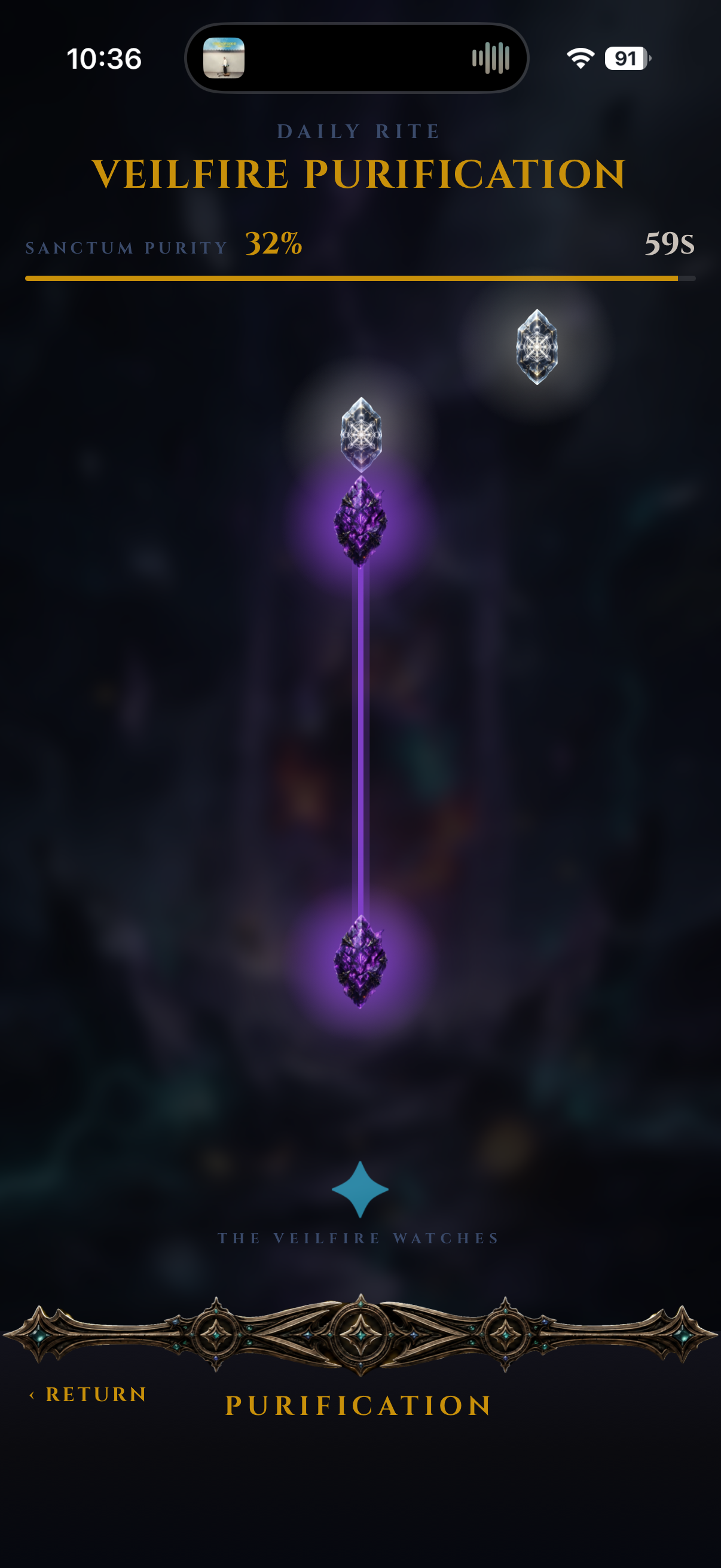 Veilfire Purification