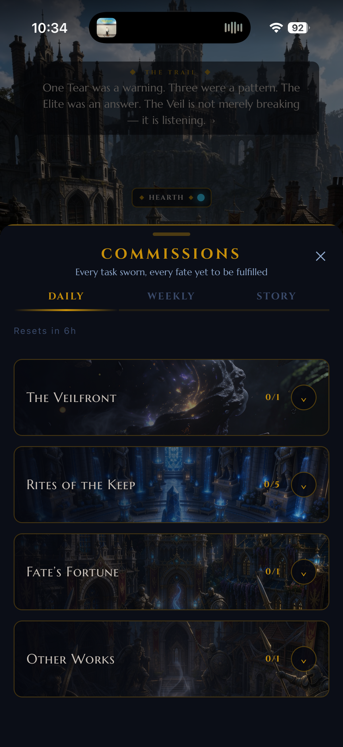 Commissions — Quest System